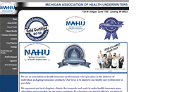 Desktop Screenshot of mahu.org